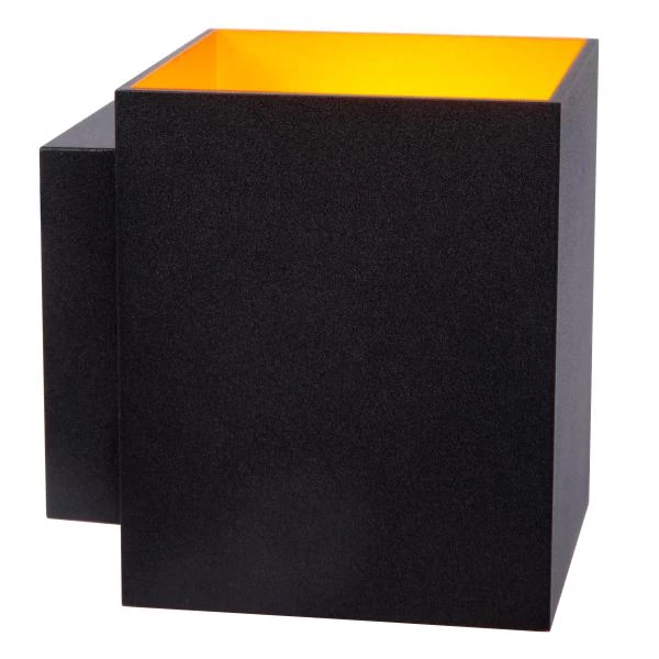 Lucide XERA - Lámpara de pared - 1xG9 - Negro - detalle 1